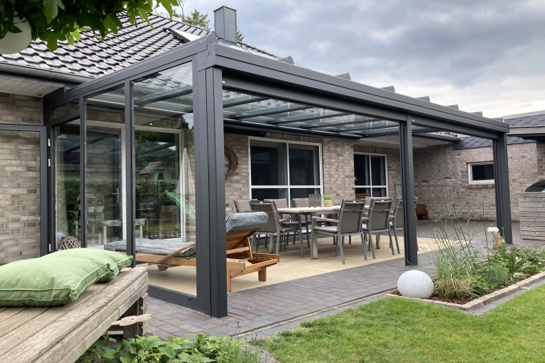 Terrassendach, Terrassenüberdachung